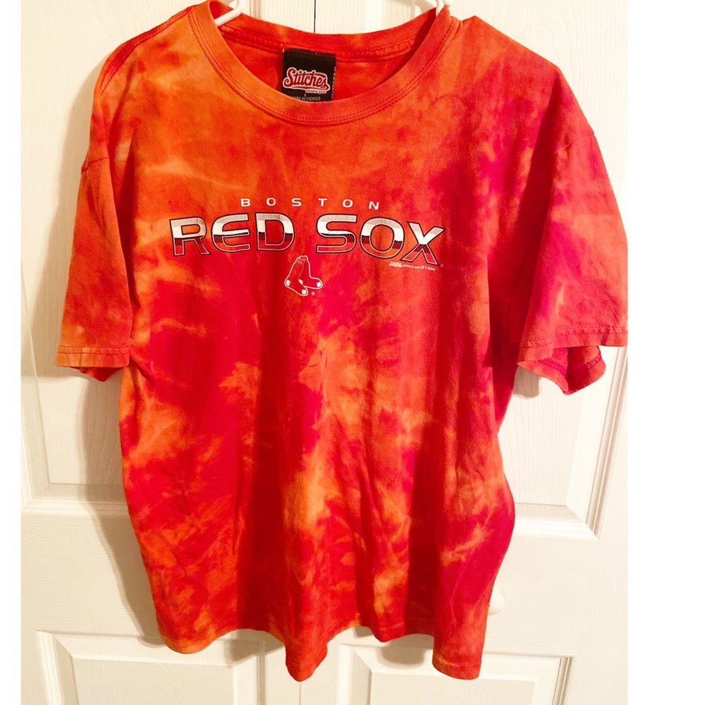 Boston Red Sox bleach dye